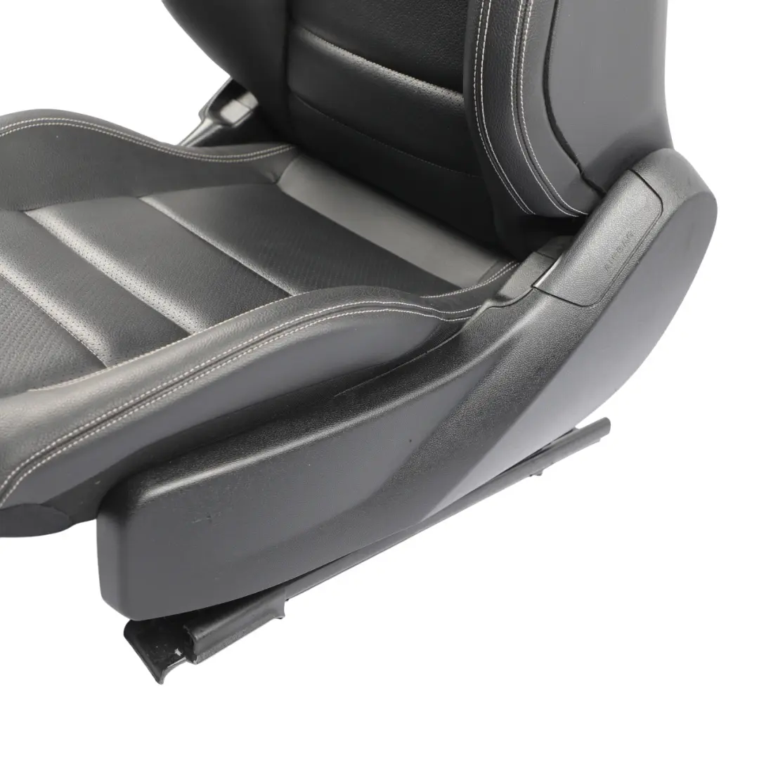 Mercedes W207 A207 Coupe Front Seat Heated Leather Black Multicontour Left N/S - SKU RHD-A2079101547-5 - Part number A2079101547