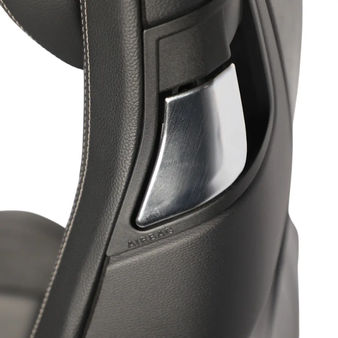 Mercedes W207 A207 Coupe Front Seat Heated Leather Black Multicontour Left N/S - SKU RHD-A2079101547-5 - Part number A2079101547
