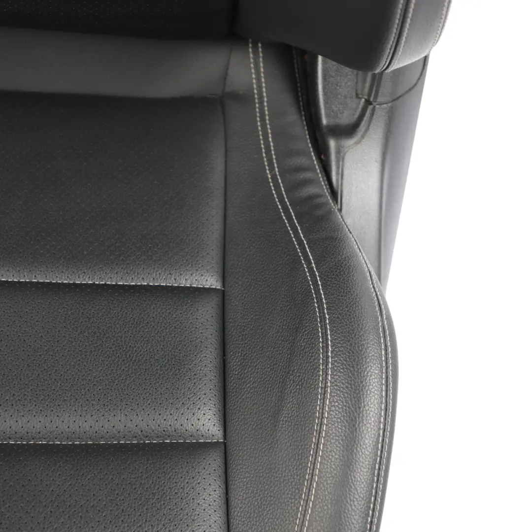 Mercedes W207 A207 Coupe Front Seat Heated Leather Black Multicontour Left N/S - SKU RHD-A2079101547-5 - Part number A2079101547