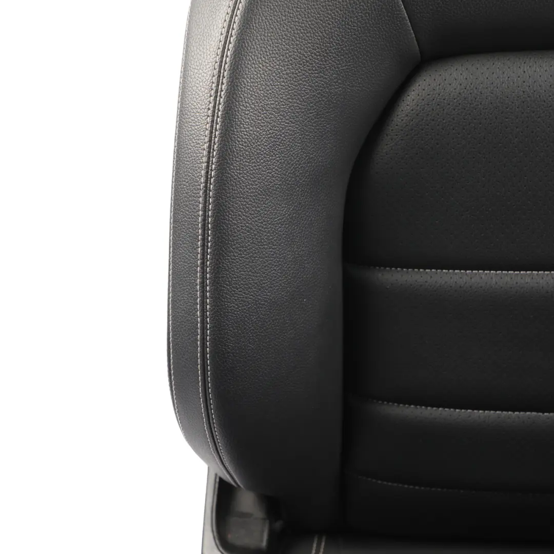 Mercedes W207 A207 Coupe Front Seat Heated Leather Black Multicontour Left N/S - SKU RHD-A2079101547-5 - Part number A2079101547