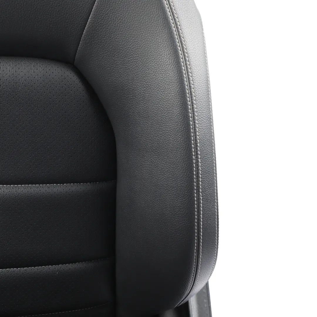 Mercedes W207 A207 Coupe Front Seat Heated Leather Black Multicontour Left N/S - SKU RHD-A2079101547-5 - Part number A2079101547