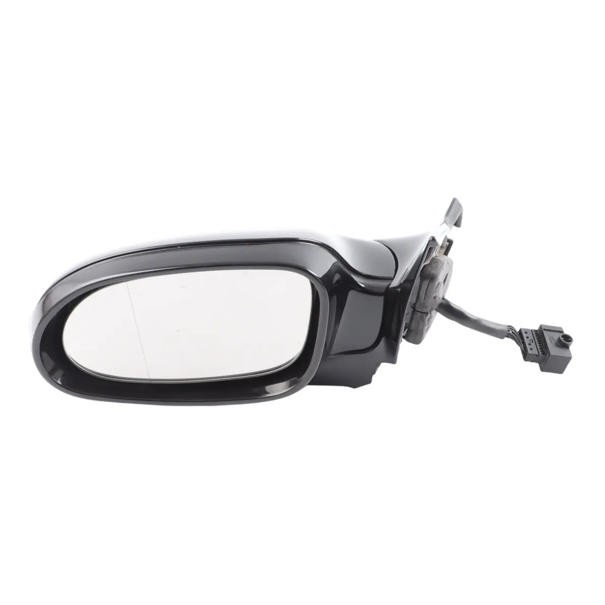 Mercedes CLK W209 Wing Mirror Left Door N/S Obsidian Black Metallic - 197