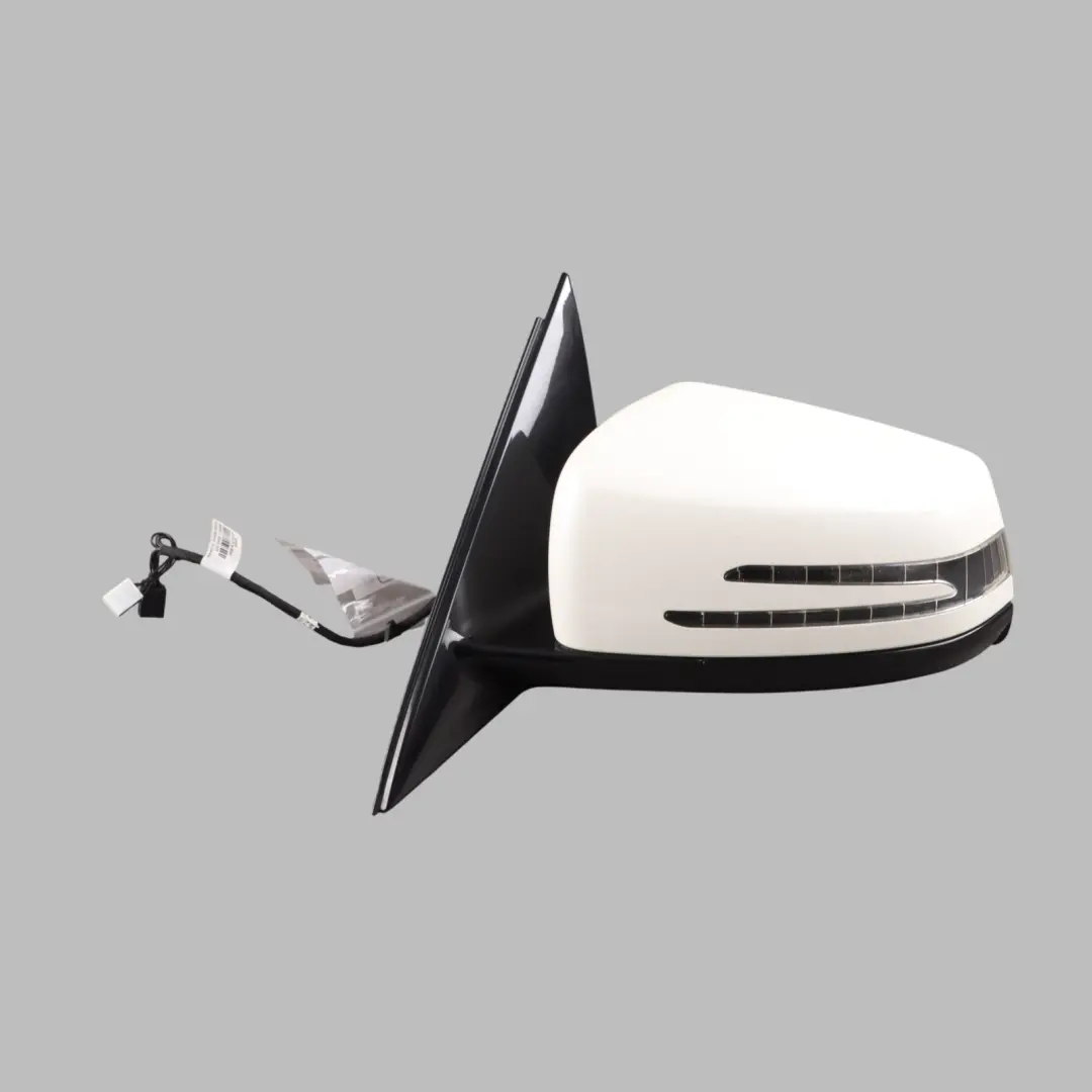 Mercedes W212 Wing Mirror Door Auto Dip Left N/S Diamond White - 799 - SKU RHD-A2128102176-DWM - Part number A2128102176