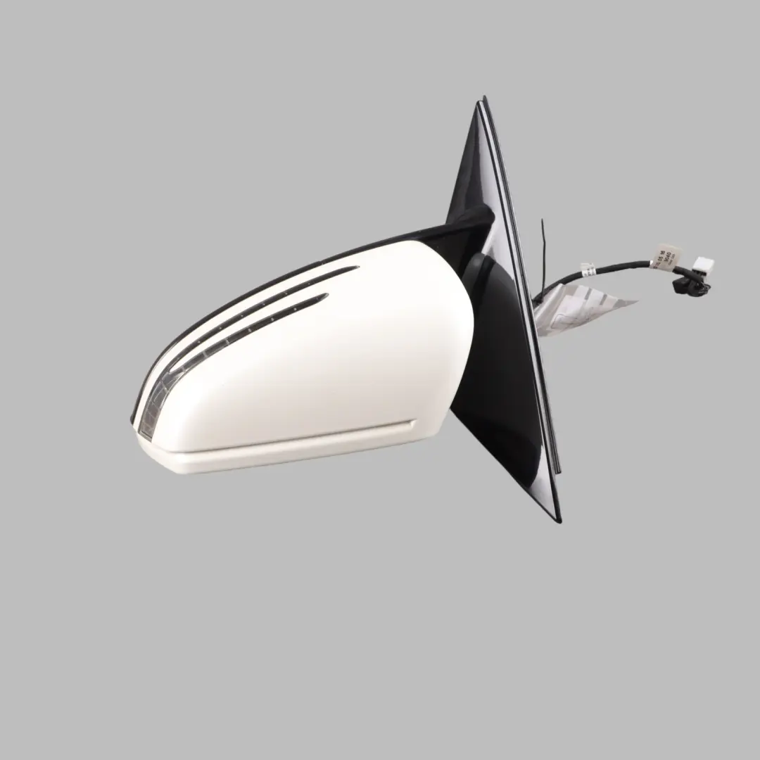 Wing Mirror Door Auto Dip Left N/S Diamond White - 799 to Mercedes W212 with Part number A2128102176 Mercedes W212 Wing Mirror Door Auto Dip Left N/S Diamond White - 799 - SKU RHD-A2128102176-DWM - Part number A2128102176