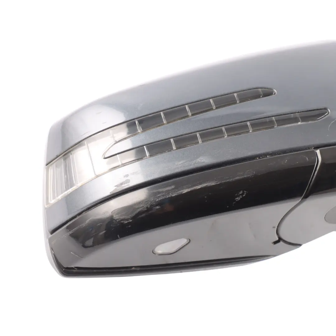 Mercedes W212 Wing Mirror Door Right O/S Iridium Tenorite Grey Metallic - 755 - SKU RHD-A2128106600-TNG - Part number A2128106600