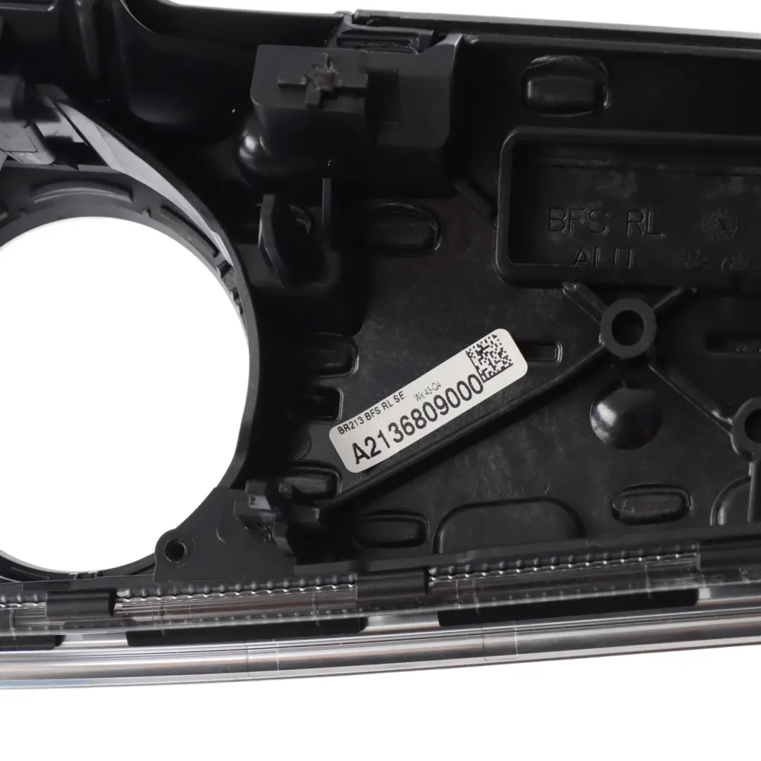Mercedes W213 Dashboard Cover Trim Dash Center Frame Aluminium - SKU RHD-A2136809000 - Part number A2136809000
