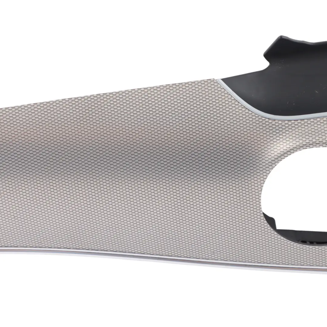 Mercedes W213 Dashboard Cover Trim Dash Center Frame Aluminium - SKU RHD-A2136809000 - Part number A2136809000