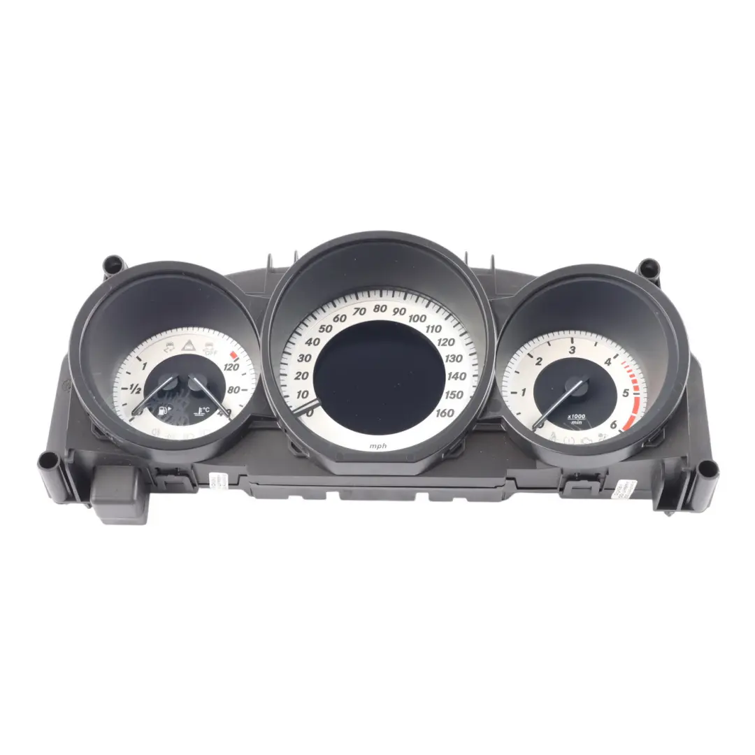 Mercedes C218 Instrument Cluster Speedo Clocks MPH Automatic Diesel - SKU RHD-A2189007004 - Part number A2189007004