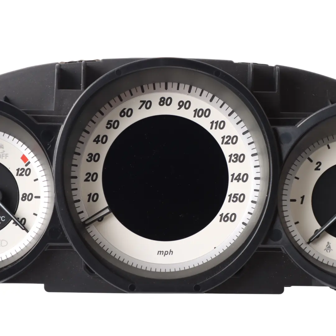 Instrument Cluster Speedo Clocks MPH Automatic Diesel to Mercedes C218 with Part number A2189007004 Mercedes C218 Instrument Cluster Speedo Clocks MPH Automatic Diesel - SKU RHD-A2189007004 - Part number A2189007004