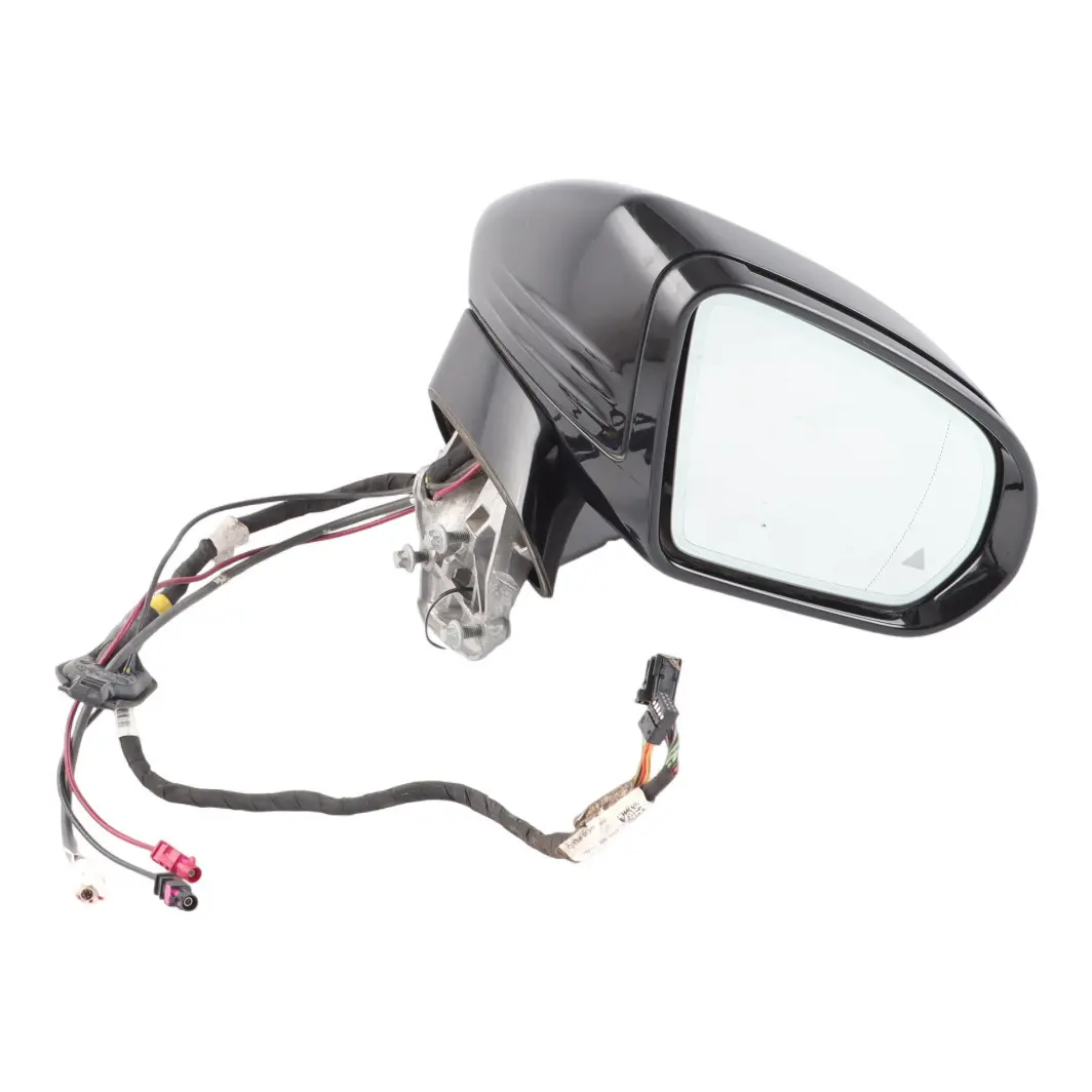 Mercedes C238 Wing Mirror Door Right O/S Camera Blind Spot Obsidian Black - 197
