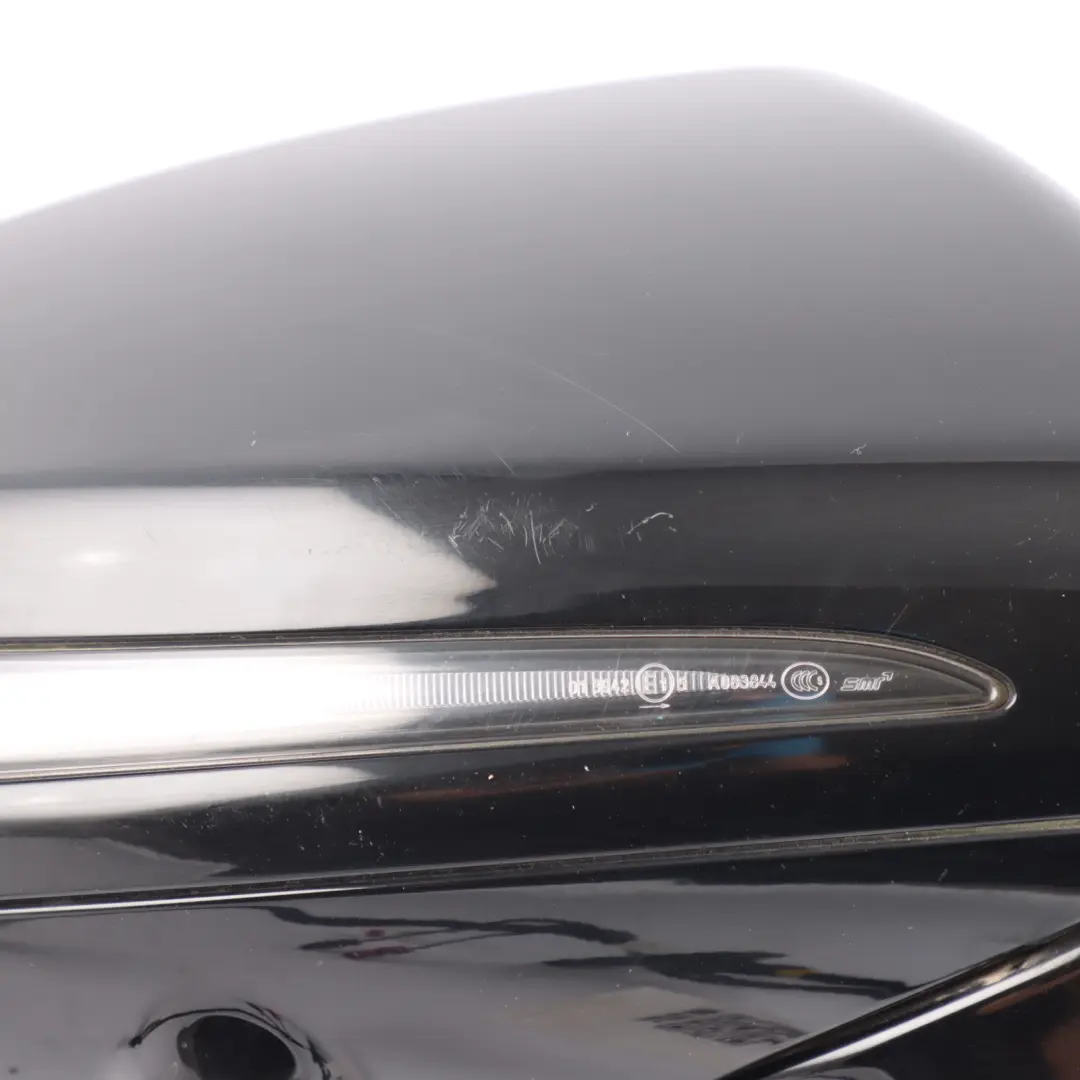 Mercedes C238 Wing Mirror Door Right O/S Camera Blind Spot Obsidian Black - 197 - SKU RHD-A2388108200-BLK - Part number A2388108200