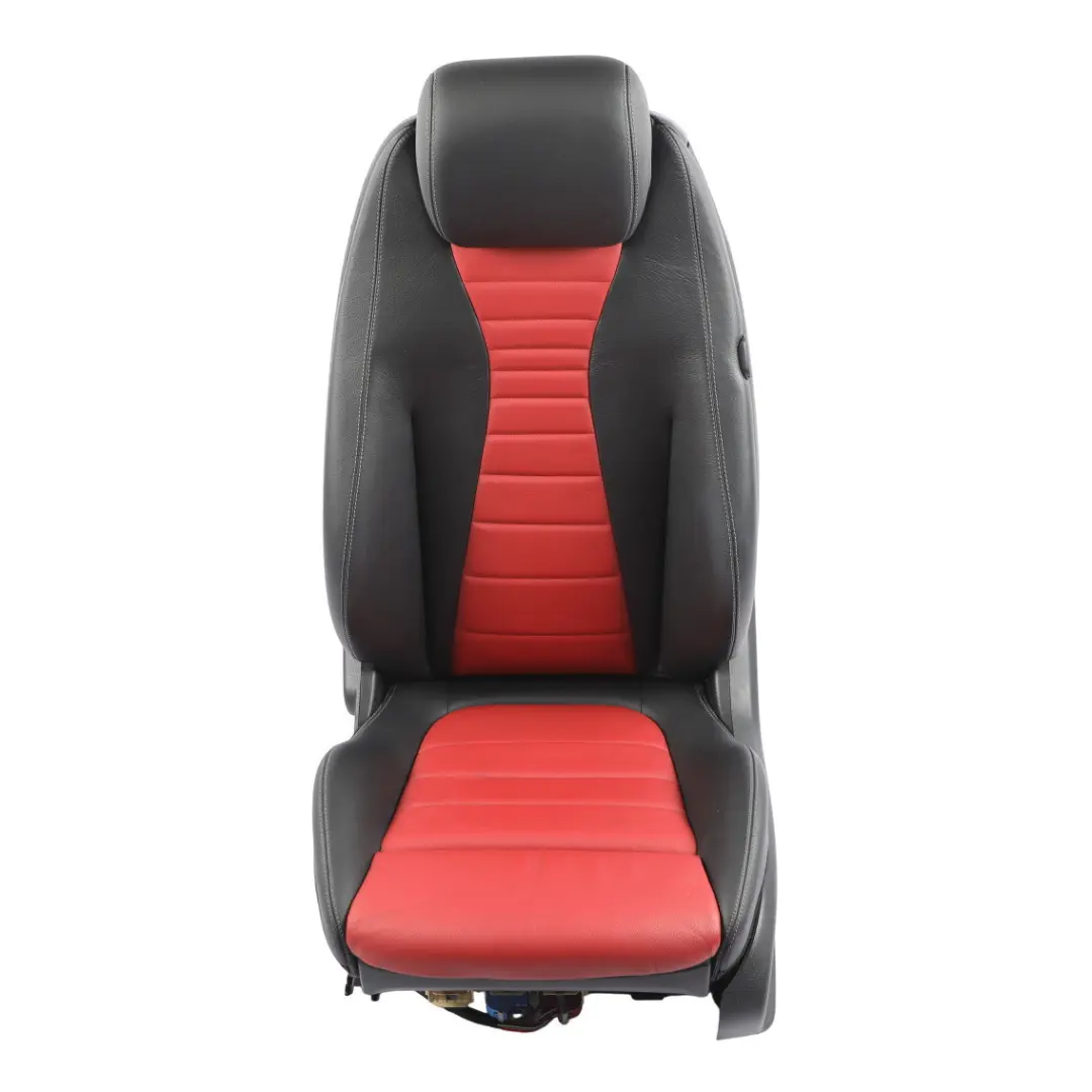 Mercedes C238 Front Seat Left N/S Interior Heated AMG Line Leather Black Red - SKU RHD-A2389101004-1 - Part number A2389101004