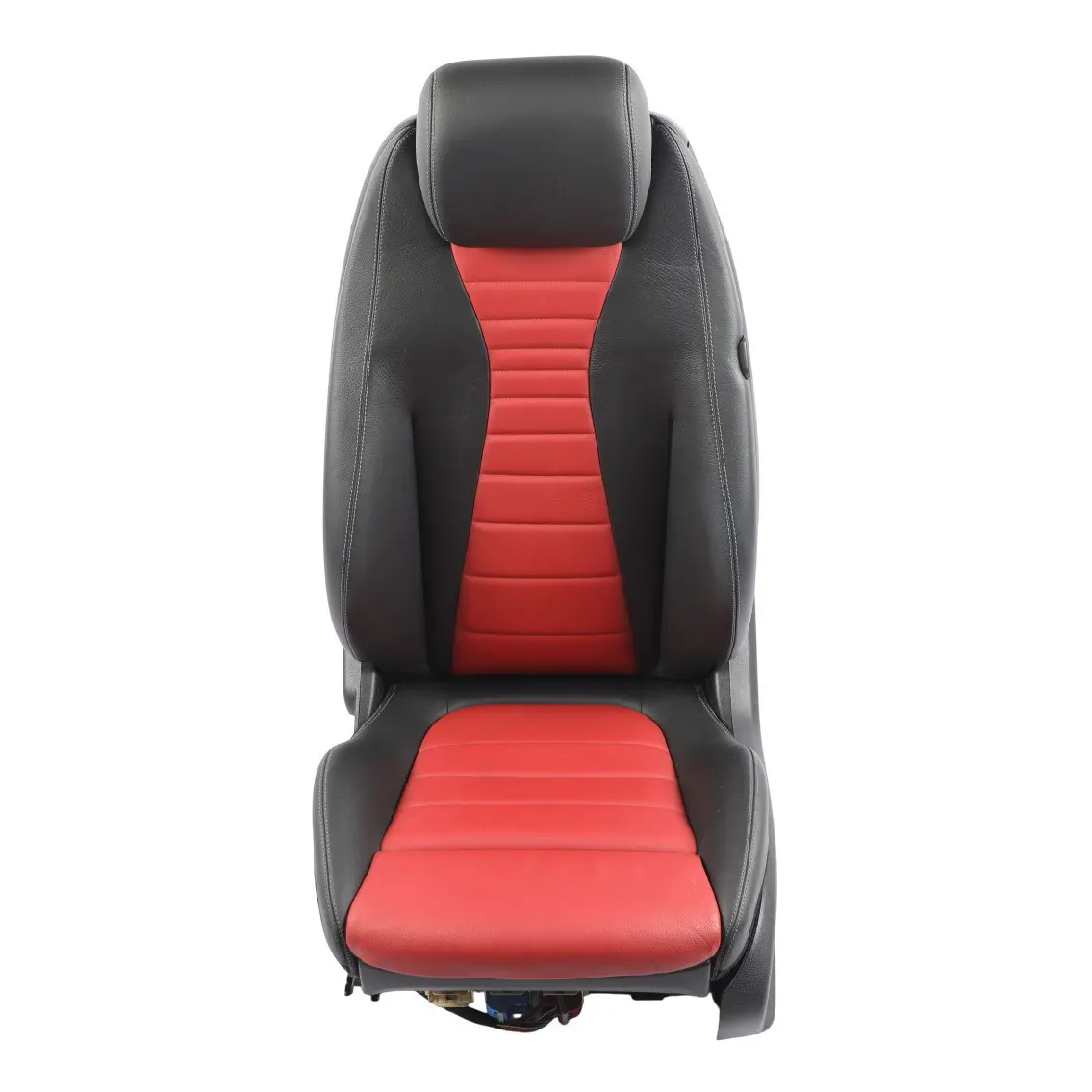 Mercedes C238 Front Seat Left N/S Interior Heated AMG Line Leather Black Red