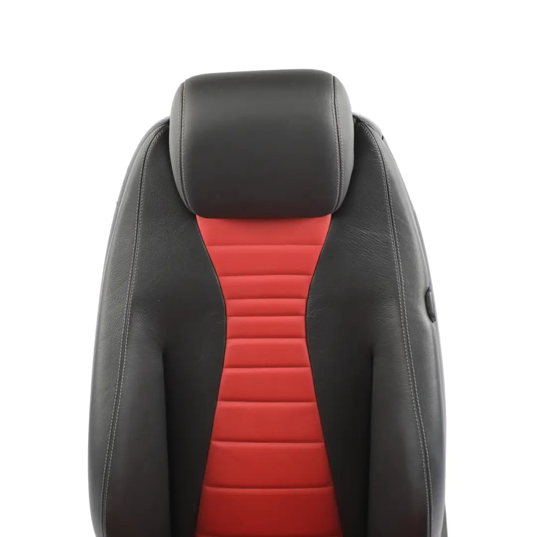 Mercedes C238 Front Seat Left N/S Interior Heated AMG Line Leather Black Red - SKU RHD-A2389101004-1 - Part number A2389101004