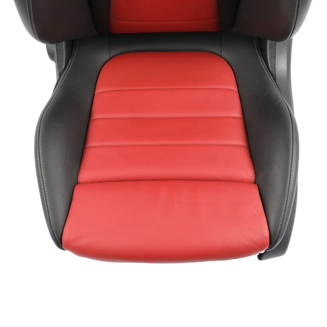 Front Seat Left N/S Interior Heated AMG Line Leather Black Red to Mercedes C238 with Part number A2389101004 Mercedes C238 Front Seat Left N/S Interior Heated AMG Line Leather Black Red - SKU RHD-A2389101004-1 - Part number A2389101004