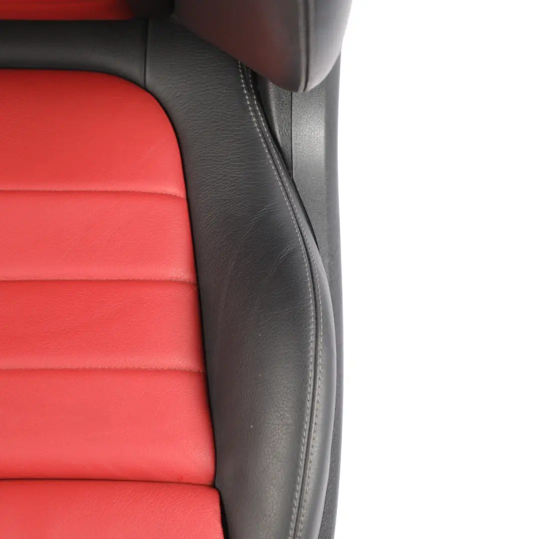 Mercedes C238 Front Seat Left N/S Interior Heated AMG Line Leather Black Red - SKU RHD-A2389101004-1 - Part number A2389101004