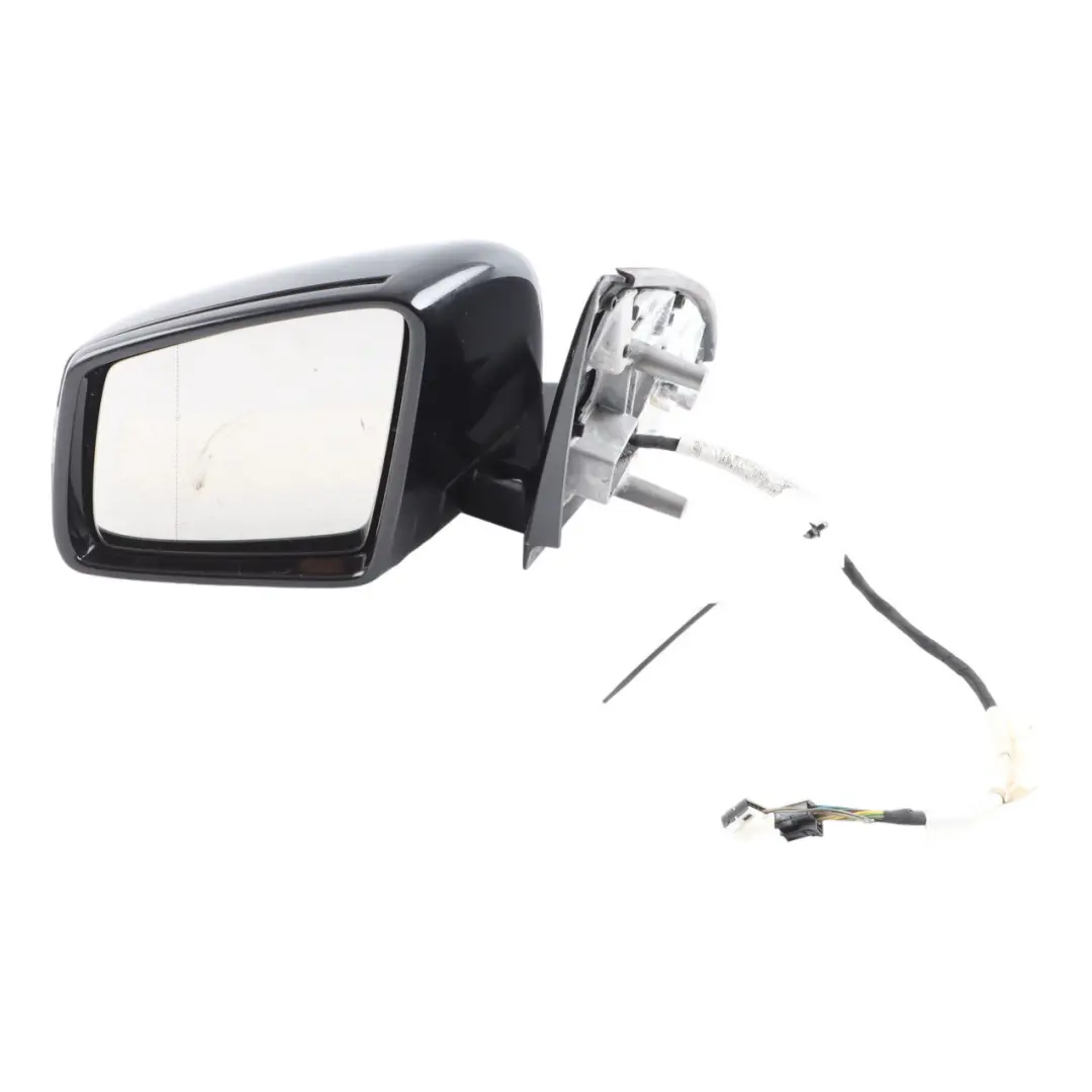 Mercedes W251 Wing Mirror Door Power Fold Left N/S Obsidian Black - 197 - SKU RHD-A2518100300-OB - Part number A2518100300