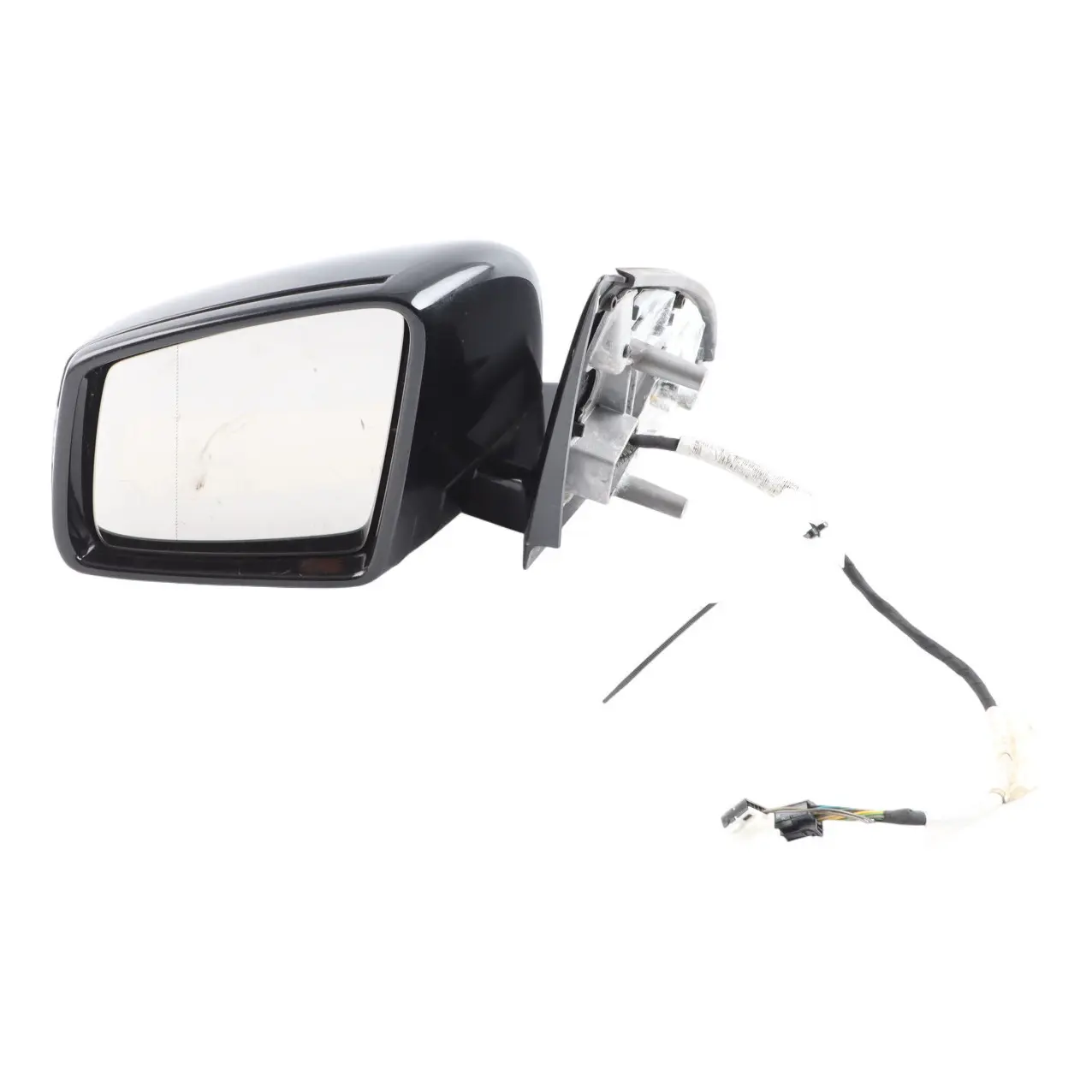 Mercedes W251 Wing Mirror Door Power Fold Left N/S Obsidian Black - 197 