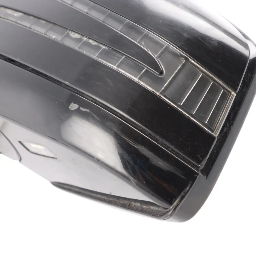 Mercedes W251 Wing Mirror Door Power Fold Left N/S Obsidian Black - 197 - SKU RHD-A2518100300-OB - Part number A2518100300