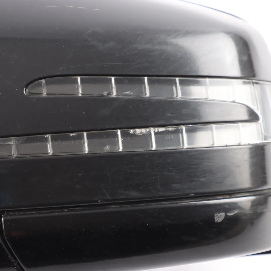 Mercedes W251 Wing Mirror Door Power Fold Left N/S Obsidian Black - 197 - SKU RHD-A2518100300-OB - Part number A2518100300