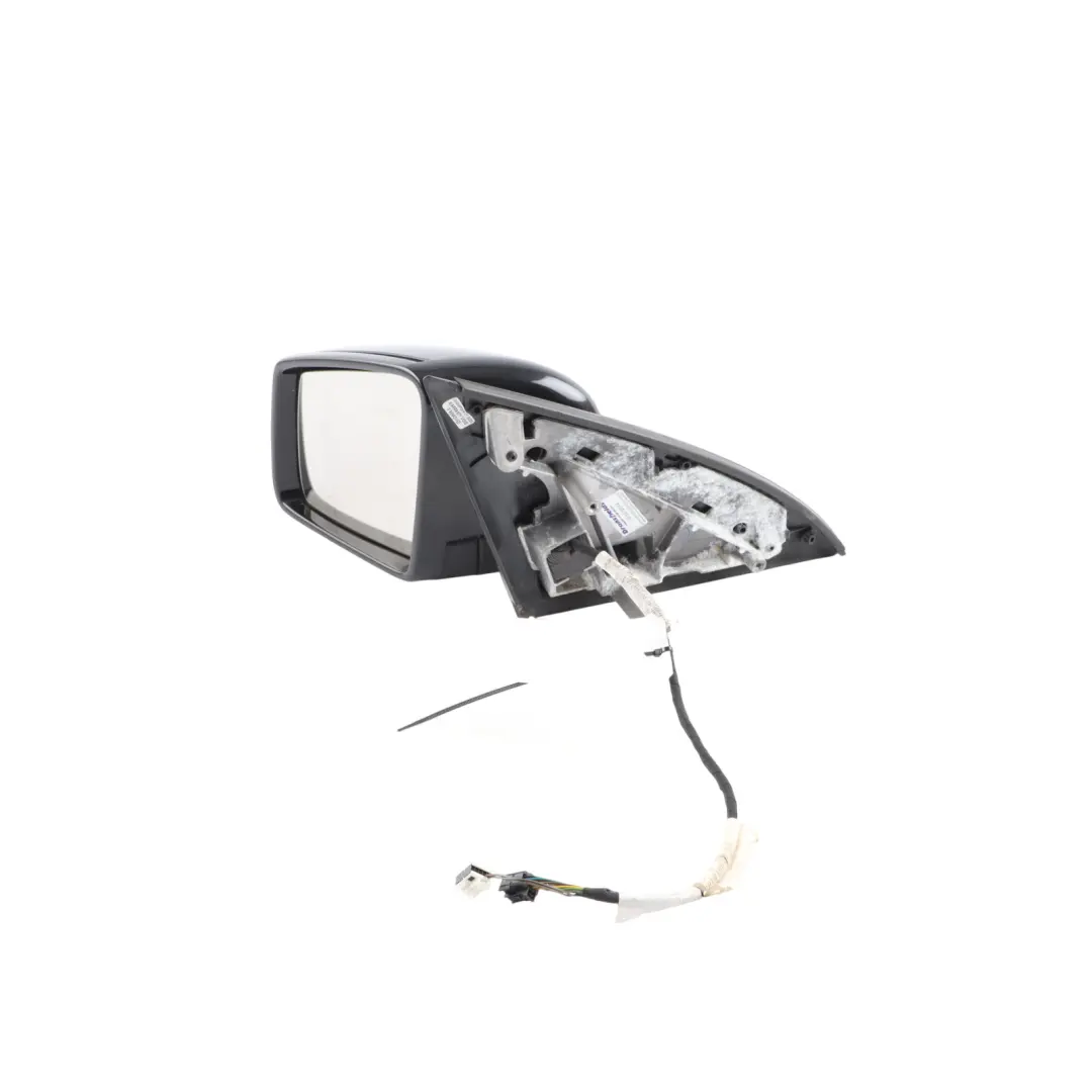 Mercedes W251 Wing Mirror Door Power Fold Left N/S Obsidian Black - 197 - SKU RHD-A2518100300-OB - Part number A2518100300