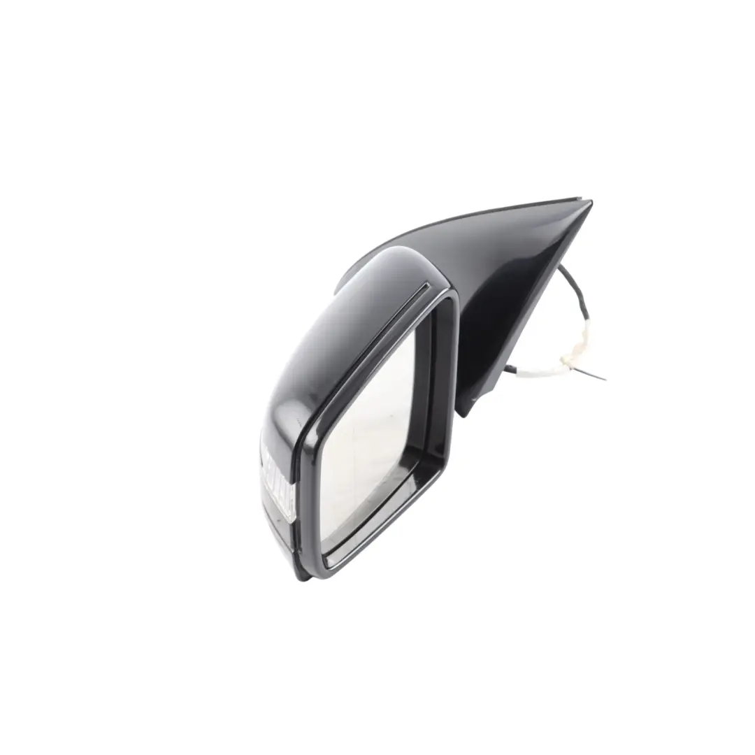 Mercedes W251 Wing Mirror Door Power Fold Left N/S Obsidian Black - 197 - SKU RHD-A2518100300-OB - Part number A2518100300