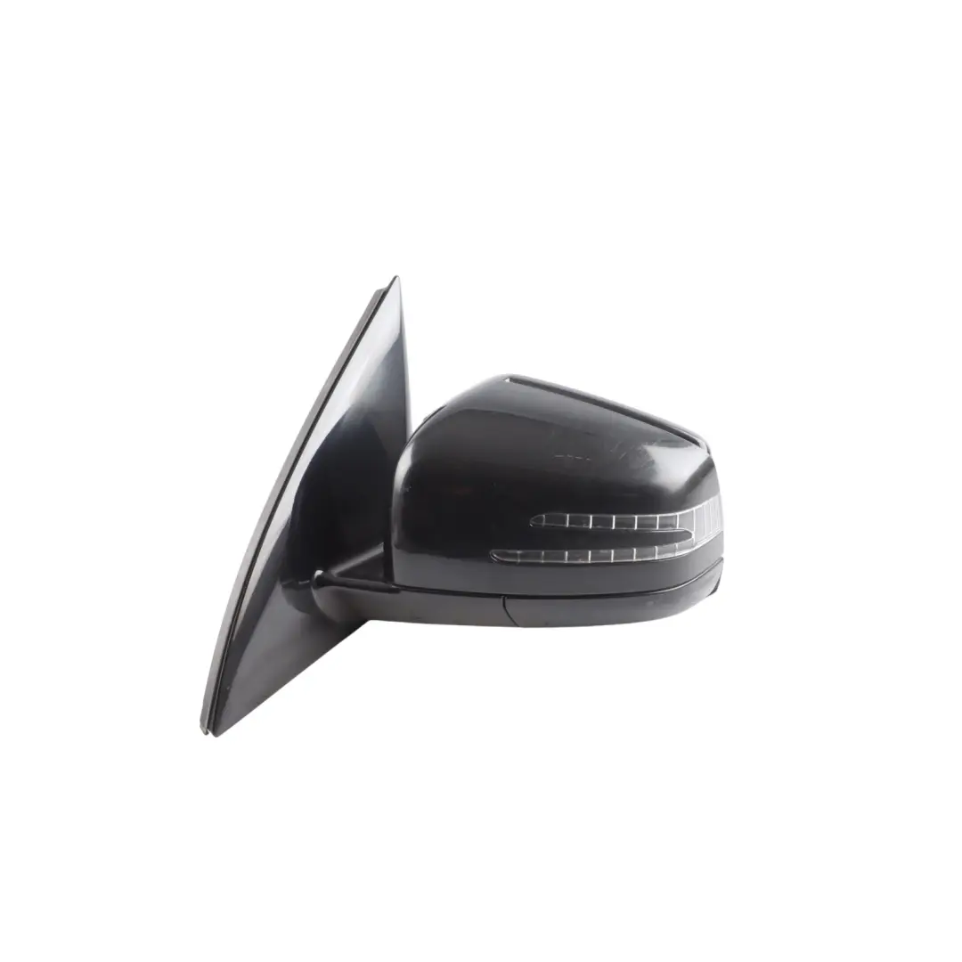 Mercedes W251 Wing Mirror Door Power Fold Left N/S Obsidian Black - 197 - SKU RHD-A2518100300-OB - Part number A2518100300