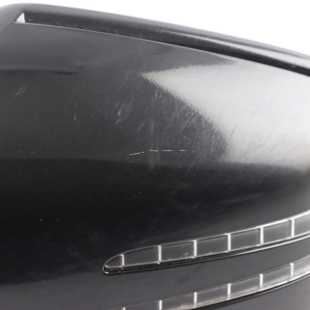 Mercedes W251 Wing Mirror Door Power Fold Left N/S Obsidian Black - 197 - SKU RHD-A2518100300-OB - Part number A2518100300