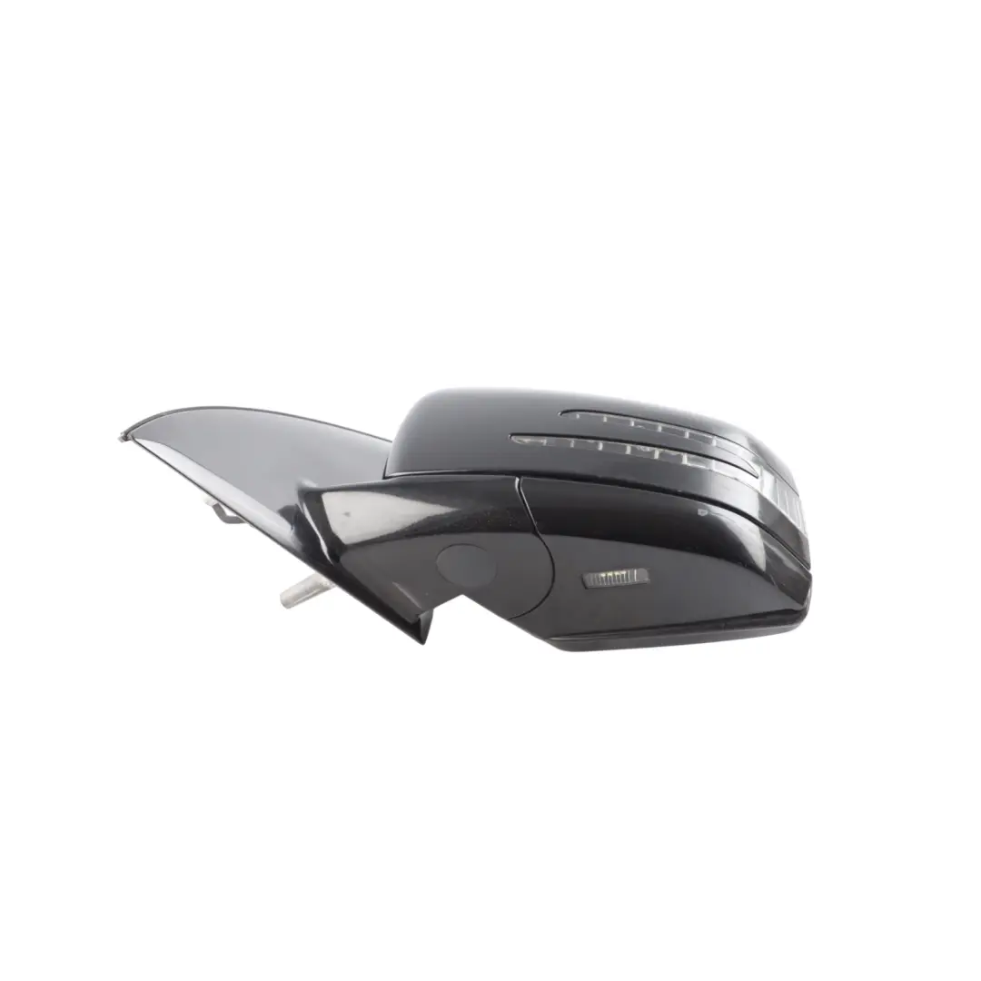Mercedes W251 Wing Mirror Door Power Fold Left N/S Obsidian Black - 197 - SKU RHD-A2518100300-OB - Part number A2518100300