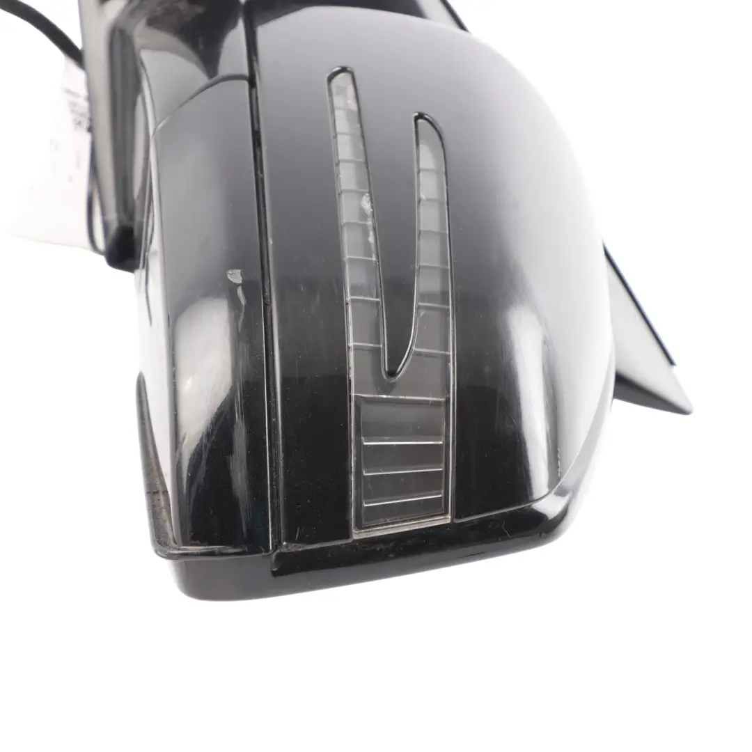 Mercedes W251 Wing Mirror Door Power Fold Left N/S Obsidian Black - 197 - SKU RHD-A2518100300-OB - Part number A2518100300