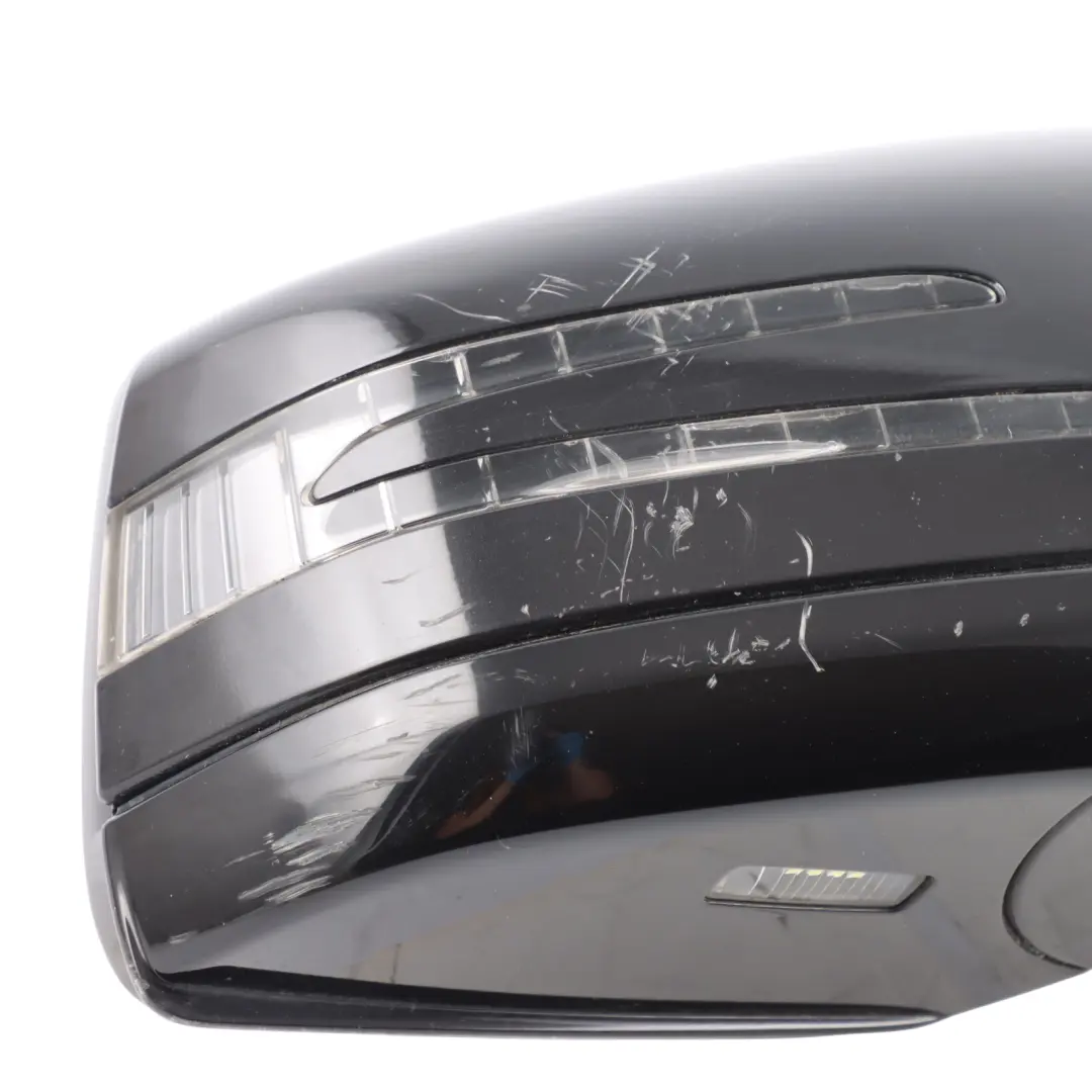 Wing Mirror Door Right O/S Power Fold Memory Obsidian Black 197 to Mercedes W251 with Part number A2518100400 Mercedes W251 Wing Mirror Door Right O/S Power Fold Memory Obsidian Black 197 - SKU RHD-A2518100400-OB - Part number A2518100400