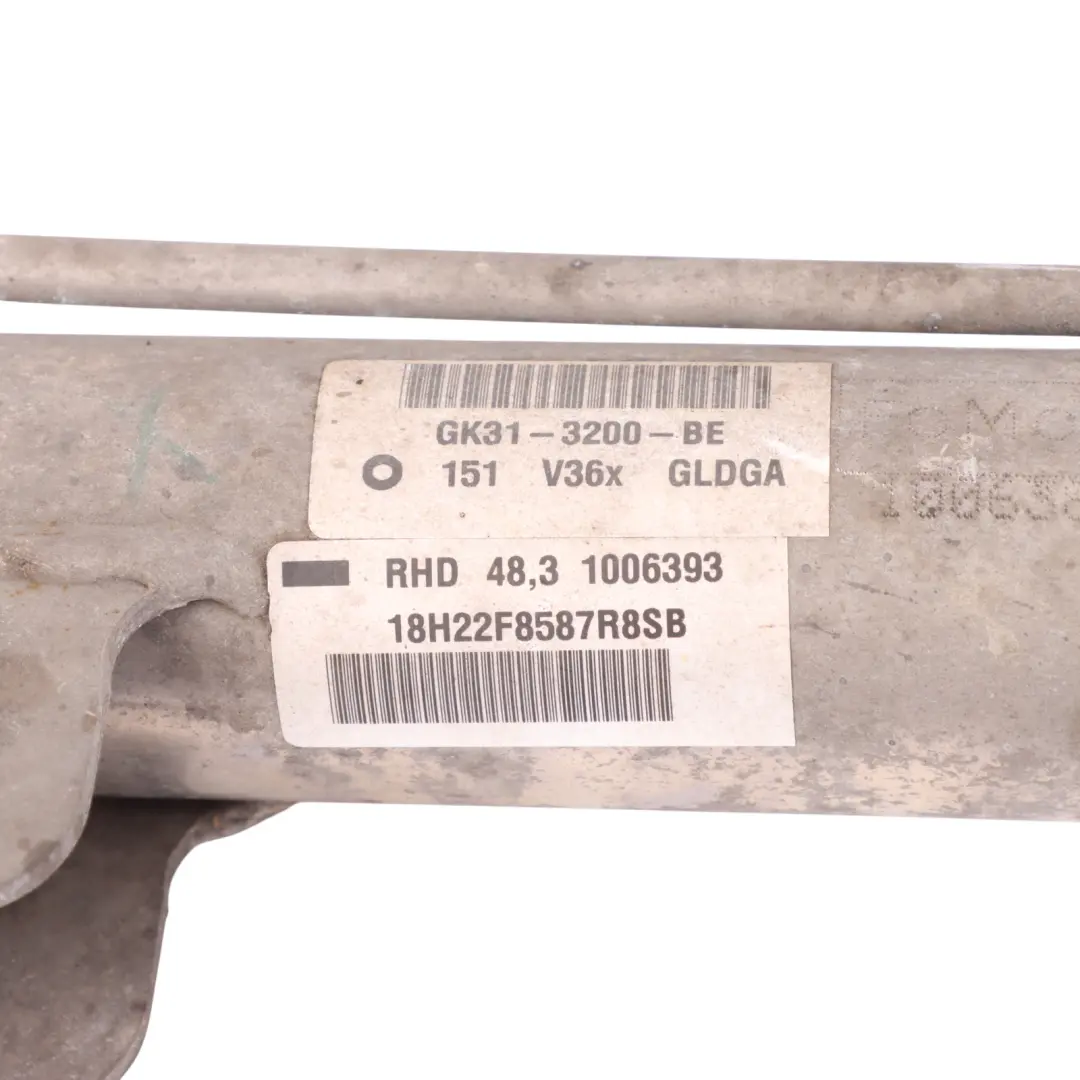 Mk8 Steering Rack Power Steering Box Gear Pinion to Ford Transit with Part number GK313200BE Ford Transit Mk8 Steering Rack Power Steering Box Gear Pinion - SKU RHD-GK313200BE - Part number GK313200BE