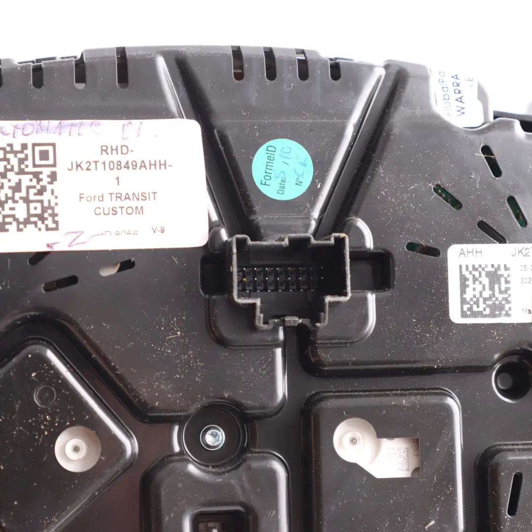 Ford Transit Custom Diesel Instrument Cluster Automatic JK2T-10849A-HH - SKU RHD-JK2T10849AHH-1 - Part number JK2T10849AHH-1