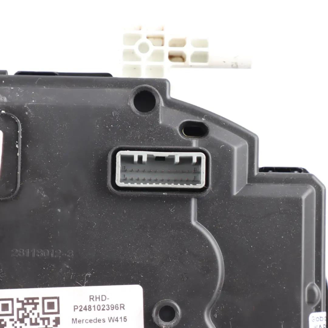Mercedes W415 Diesel Instrument Cluster Clocks Speedometer Manual - SKU RHD-P248102396R - Part number P248102396R