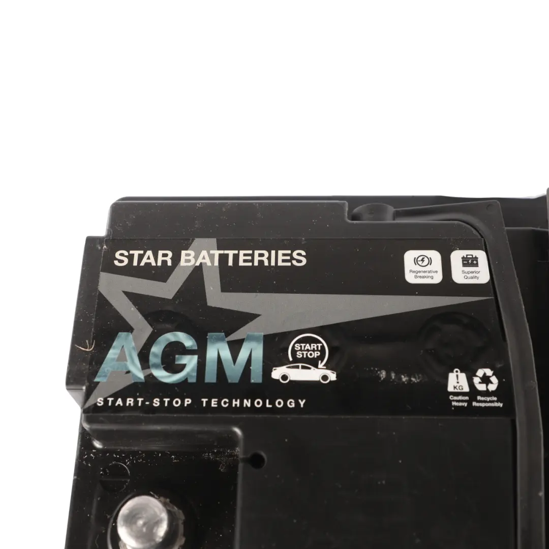 Star Batteries SB115AGM Car Battery AGM Start Stop 12V 80Ah 800EN - SKU STAR-BATTERIES-80AH - Part number STAR-BATTERIES-80AH