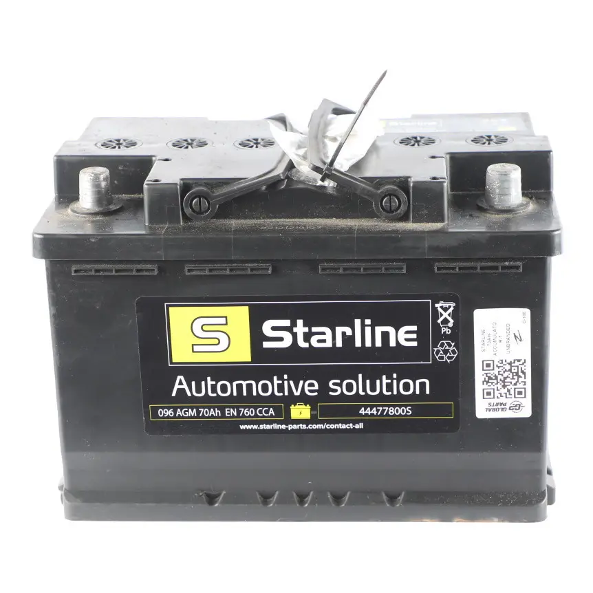  Starline 12V Accumulator Battery 70Ah 760A - SKU STARLINE-70AH-ACCUMULATOR-1 - Part number Starline 70Ah Accumulator