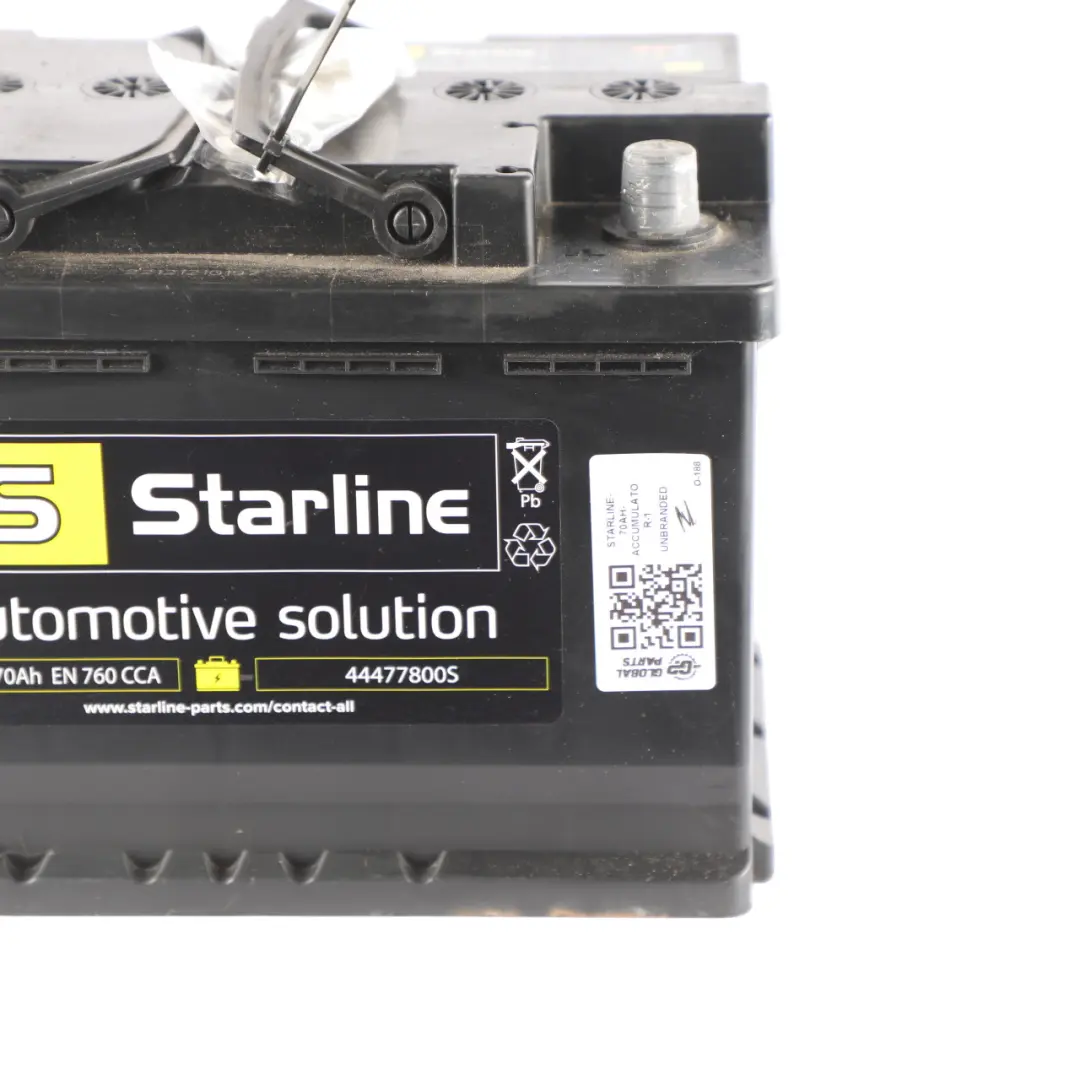 Starline 12V Accumulator Battery 70Ah 760A to with Part number Starline 70Ah Accumulator Starline 12V Accumulator Battery 70Ah 760A - SKU STARLINE-70AH-ACCUMULATOR-1 - Part number Starline 70Ah Accumulator