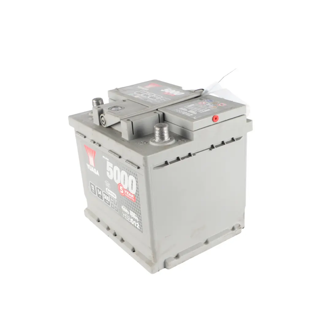 YUASA 5000 Silver High Performance Battery 12V 54Ah 500A HSB012 to with Part number YUASA-54AH YUASA 5000 Silver High Performance Battery 12V 54Ah 500A HSB012 - SKU YUASA-54AH - Part number YUASA-54AH