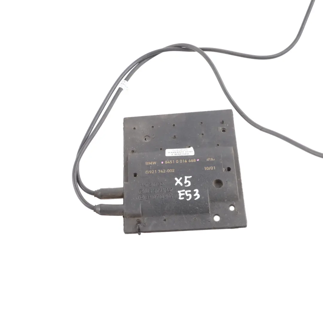 Bumper Dualband Aerial Antenna 0016668 to BMW E36 E46 E38 E39 X5 E53 with Part number 0016669 BMW E36 E46 E38 E39 X5 E53 Bumper Dualband Aerial Antenna 0016668 - SKU 0016669 - Part number 0016669