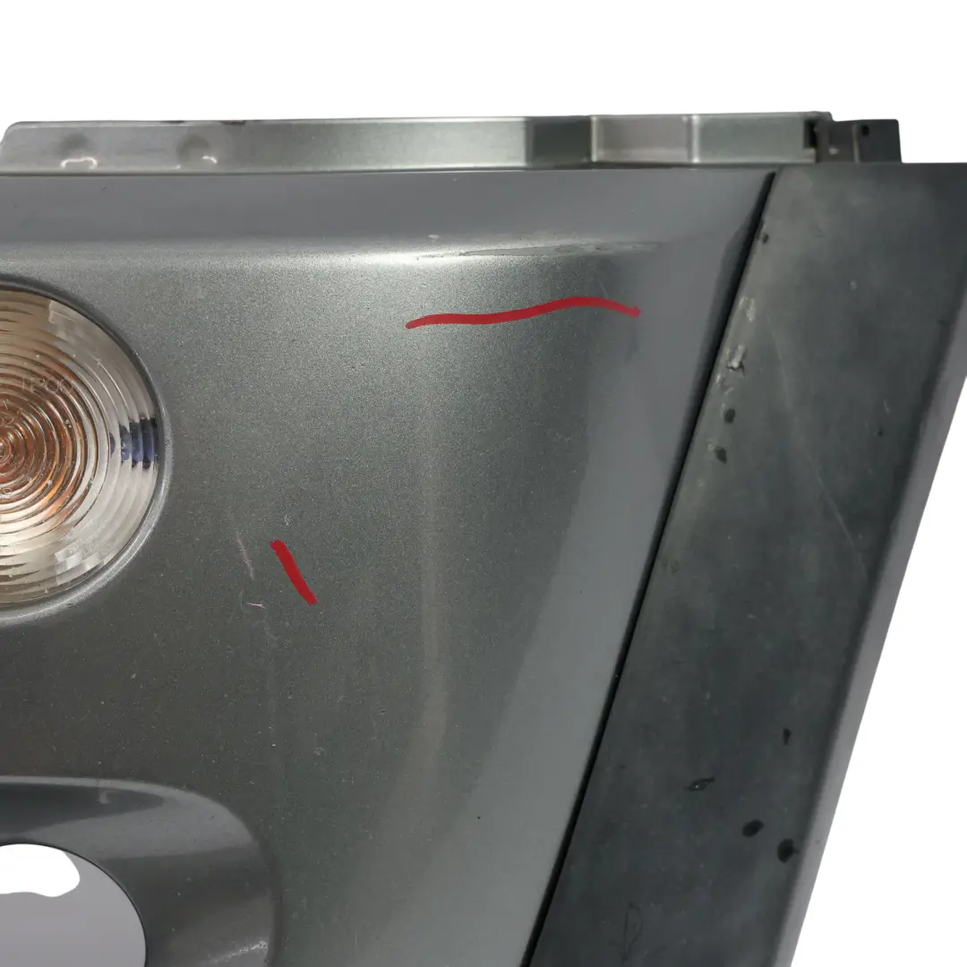 Front Bumper Cooper S Panel Dark Silver Metallic - 871 to Mini R52 R53 with Part number 0029955 Mini R52 R53 Front Bumper Cooper S Panel Dark Silver Metallic - 871 - SKU 0029955-DS1 - Part number 0029955