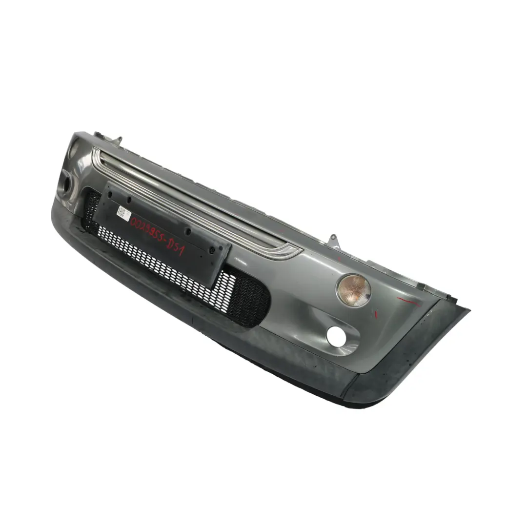Front Bumper Cooper S Panel Dark Silver Metallic - 871 to Mini R52 R53 with Part number 0029955 Mini R52 R53 Front Bumper Cooper S Panel Dark Silver Metallic - 871 - SKU 0029955-DS1 - Part number 0029955