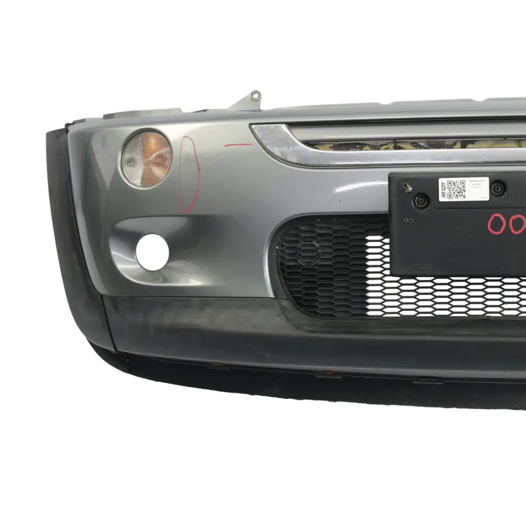 Frontstoßstange Cooper S Panel Dark Silver Silber Metallic - 871 für Mini R52 R53 mit Teilenummer 0029955 Mini R52 R53 Frontstoßstange Cooper S Panel Dark Silver Silber Metallic - 871 - SKU 0029955-DS2 - Teilenummer 0029955