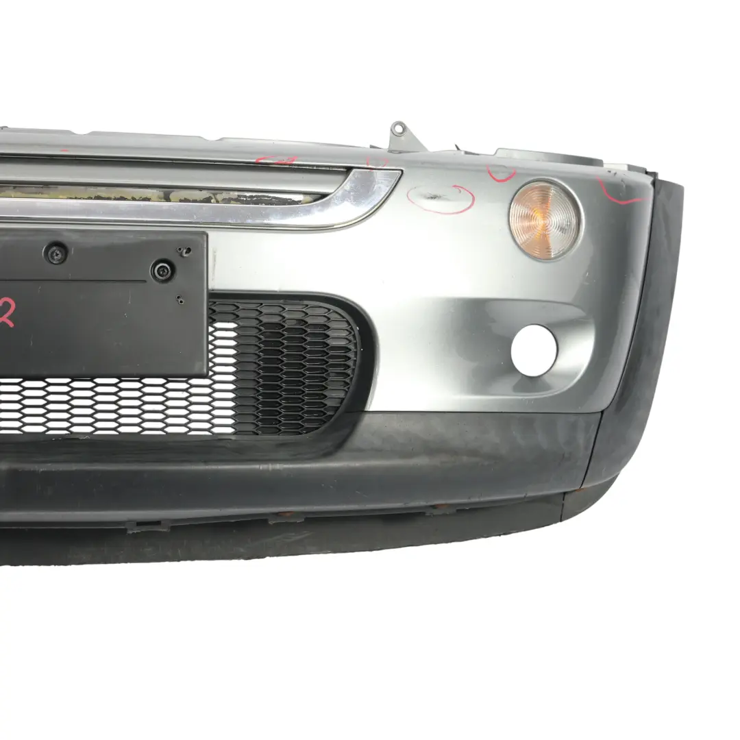 Front Bumper Cooper S Panel Dark Silver Metallic - 871 to Mini R52 R53 with Part number 0029955 Mini R52 R53 Front Bumper Cooper S Panel Dark Silver Metallic - 871 - SKU 0029955-DS2 - Part number 0029955