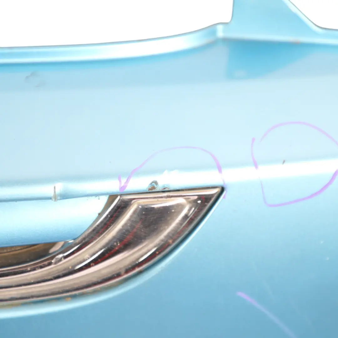 Front Bumper Panel Electric Blue Metallic - 870 to Mini Cooper S R52 R53 with Part number 0029955 Mini Cooper S R52 R53 Front Bumper Panel Electric Blue Metallic - 870 - SKU 0029955-ELB - Part number 0029955