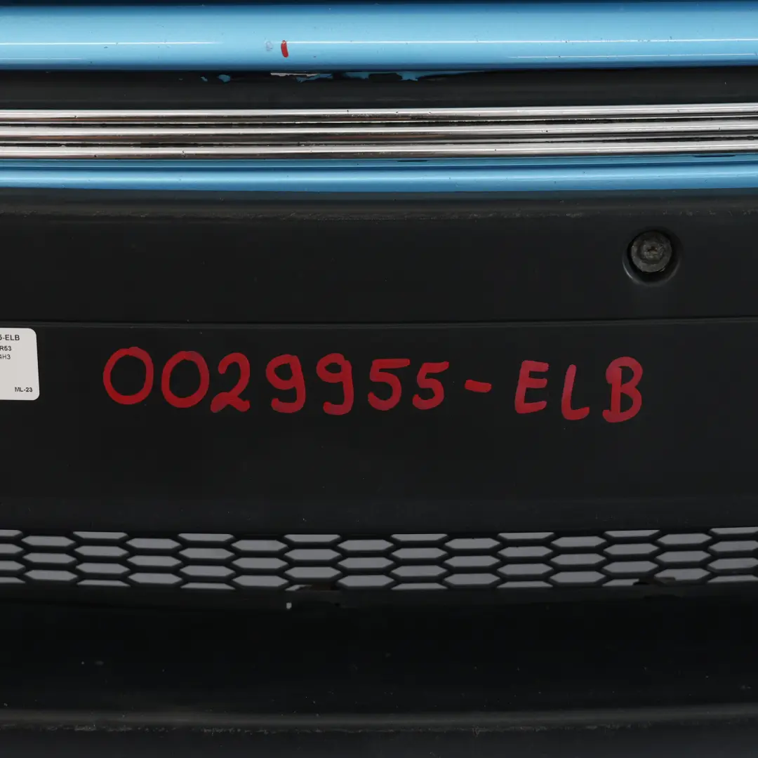 Pare-chocs Avant Cooper S Electric Blue Metallic - 870 pour Mini R52 R53 à propos du numéro de pièce 0029955 Mini R52 R53 Pare-chocs Avant Cooper S Electric Blue Metallic - 870 - SKU 0029955-ELB - Numéro de pièce 0029955
