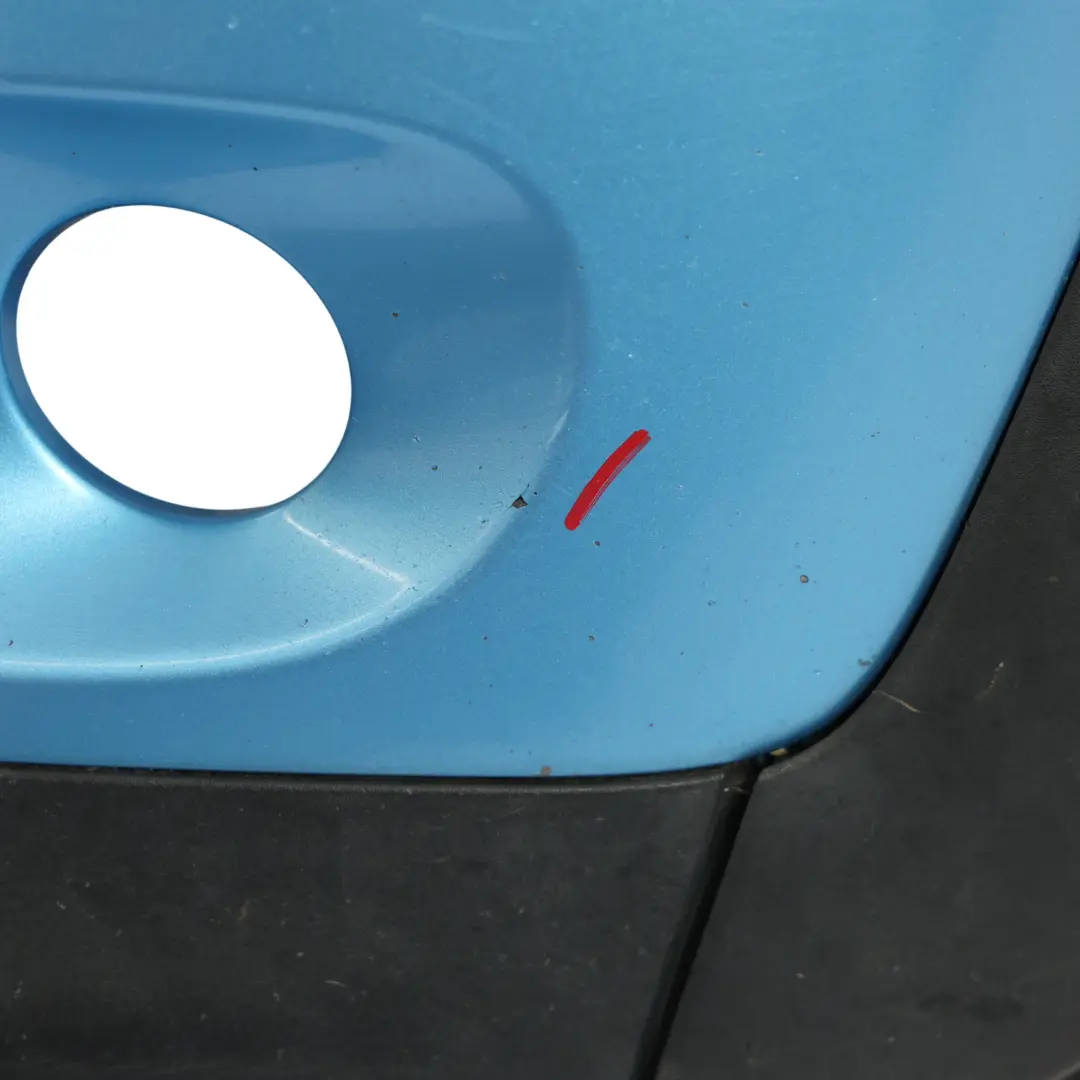 Front Bumper Panel Electric Blue Metallic - 870 to Mini Cooper S R52 R53 with Part number 0029955 Mini Cooper S R52 R53 Front Bumper Panel Electric Blue Metallic - 870 - SKU 0029955-ELB - Part number 0029955