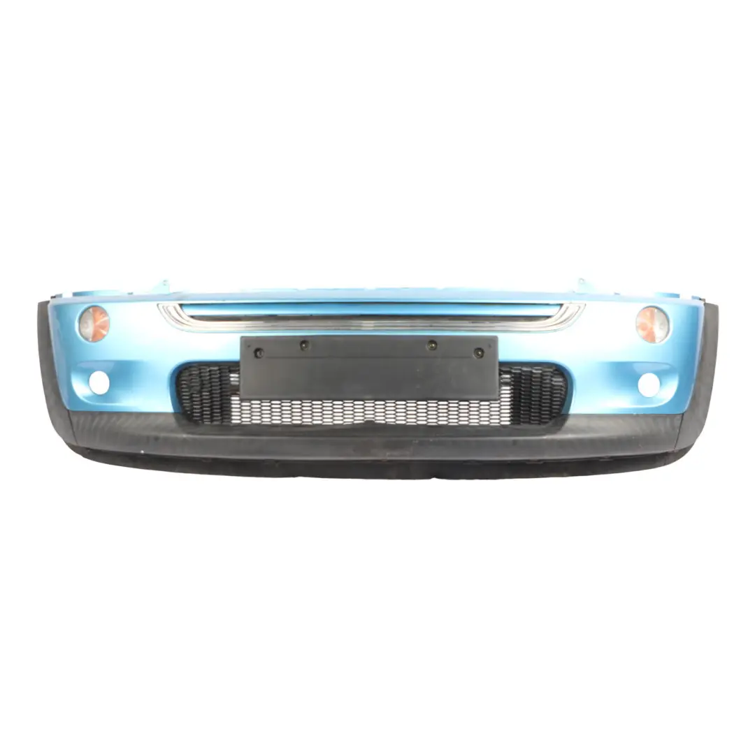 Front Bumper Panel Electric Blue Metallic - 870 to Mini Cooper S R52 R53 with Part number 0029955 Mini Cooper S R52 R53 Front Bumper Panel Electric Blue Metallic - 870 - SKU 0029955-ELB - Part number 0029955