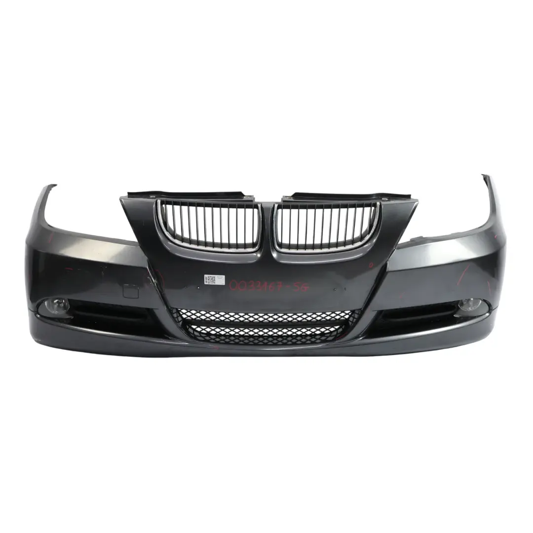Front Bumper Trim Panel Complete Sparkling Graphite - A22 to BMW E90 E91 with Part number 0033167 BMW E90 E91 Front Bumper Trim Panel Complete Sparkling Graphite - A22 - SKU 0033167-SG - Part number 0033167