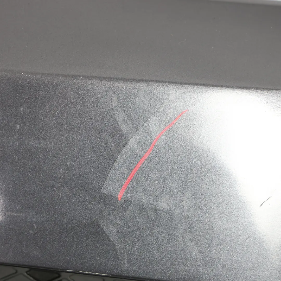 Front Bumper Trim Panel Complete Sparkling Graphite - A22 to BMW E90 E91 with Part number 0033167 BMW E90 E91 Front Bumper Trim Panel Complete Sparkling Graphite - A22 - SKU 0033167-SG - Part number 0033167