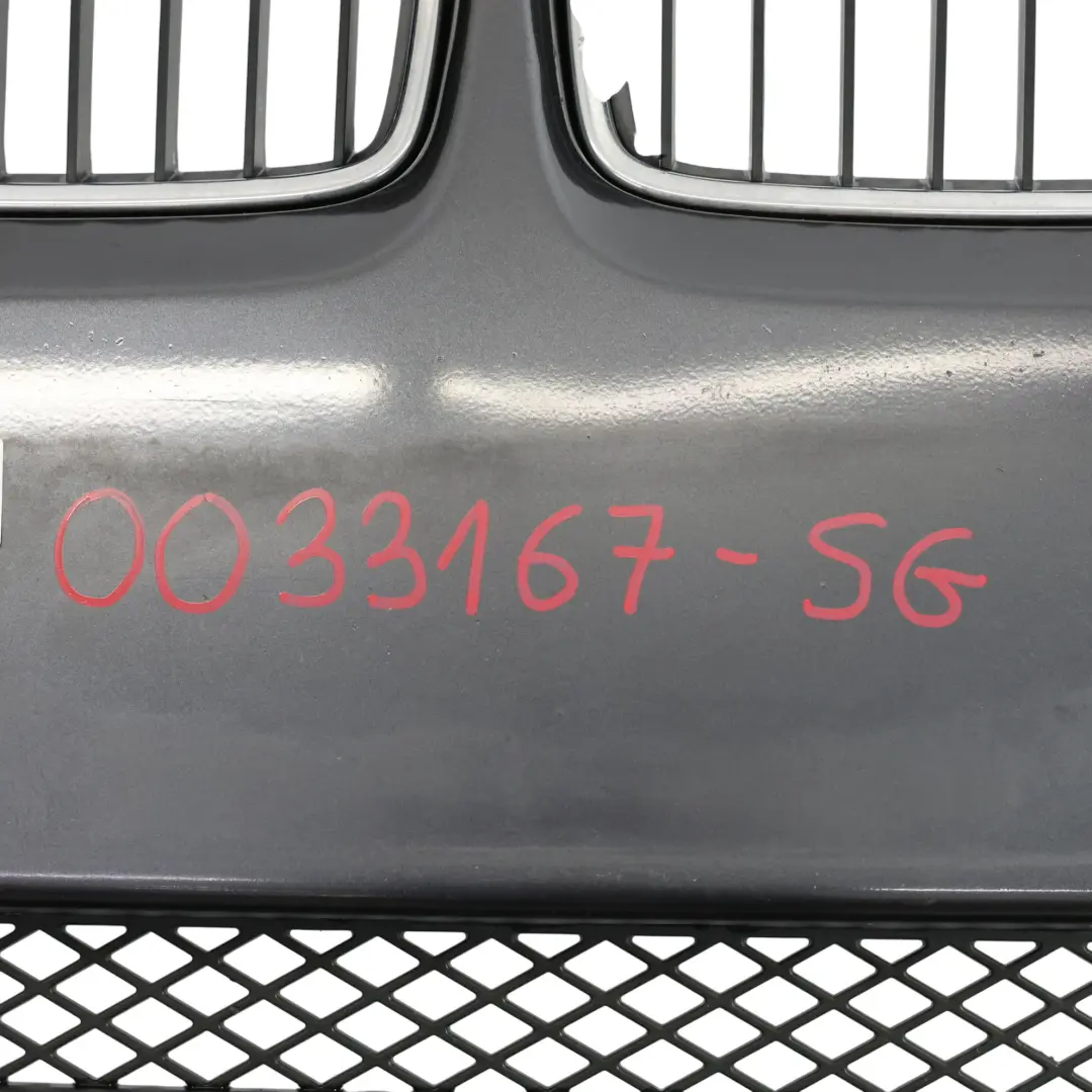 Front Bumper Trim Panel Complete Sparkling Graphite - A22 to BMW E90 E91 with Part number 0033167 BMW E90 E91 Front Bumper Trim Panel Complete Sparkling Graphite - A22 - SKU 0033167-SG - Part number 0033167